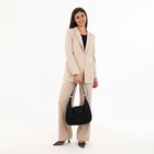 Сумка женская на молнии, цвет чёрный 9556530