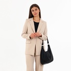 Сумка женская на молнии, цвет чёрный 9556530