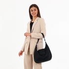 Сумка женская на молнии, цвет чёрный 9556530