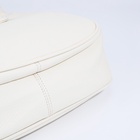 Сумка-мешок на молнии, наружный карман, длинный ремень, цвет белый - фото 805424612 Сумка-мешок на молнии, наружный карман, длинный ремень, цвет белый - фото 805424612