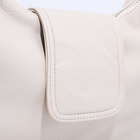 Сумка женская на молнии, цвет бежевый - фото 22126928