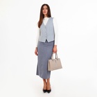 Сумка женская на молнии, цвет светло-бежевый - фото 27644327