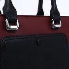 Сумка женская на молнии, цвет чёрный - фото 22127222