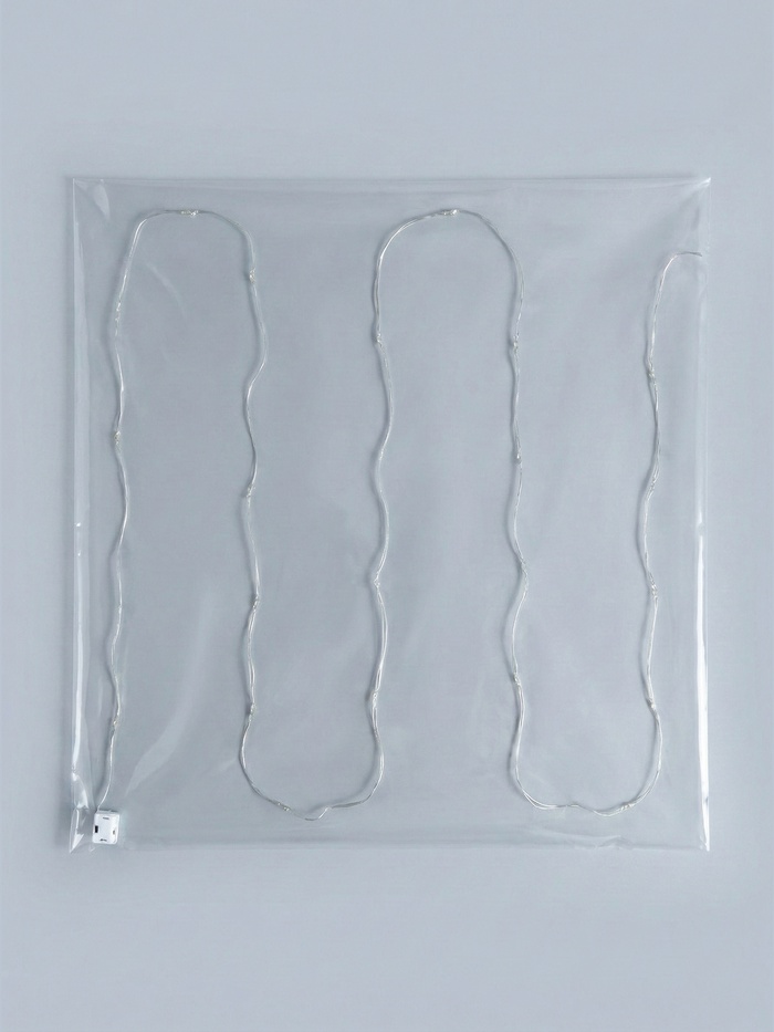 Пленка прозрачная для цветов и букетов, с LED- лентой подсветкой, 60×60 см