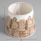 Абажур "Домики" Е27 разноцветный 20х20х15 см - фото 24317696