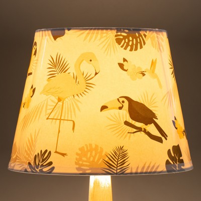 Абажур для лампы, торшера BayerLux «Птицы», Е14, 20×20×15 см