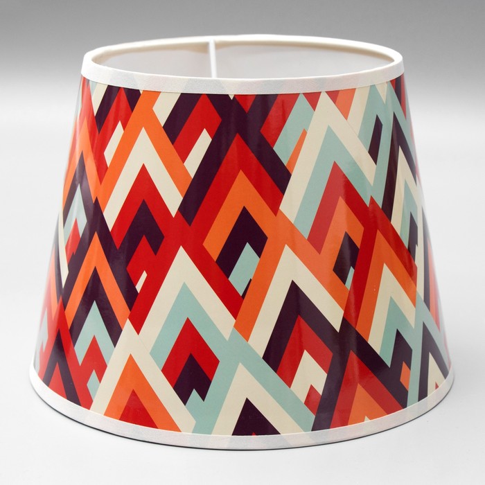 Абажур для лампы, торшера BayerLux «Пики», Е14, 20×20×15 см - Фото 1