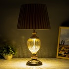 Настольная лампа «Авиталь» Е27 40 Вт золото 29.5×29.5×55 см RISALUX - Фото 3