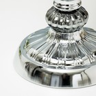 Настольная лампа "Авиталь" Е27 40Вт серебро 29,5х29,5х55 см RISALUX - Фото 4