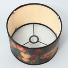 Абажур универсальный "Цветочный" Е27 цветной 30х30х20см - Фото 2