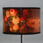 Абажур универсальный "Цветочный" Е27 цветной 30х30х20см - Фото 4