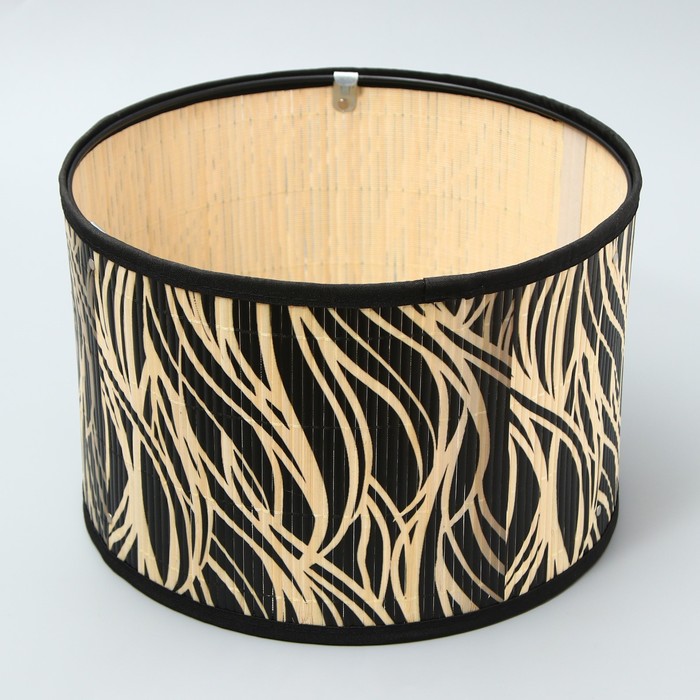 Абажур универсальный «Зебра» Е27 цветной 30×30×20 см - Фото 1