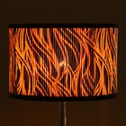 Абажур универсальный «Зебра» Е27 цветной 30×30×20 см - Фото 5