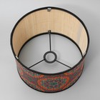 Абажур универсальный "Восточный" Е27 цветной 30х30х20см - Фото 2