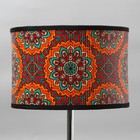 Абажур универсальный "Восточный" Е27 цветной 30х30х20см - Фото 3