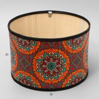 Абажур универсальный "Восточный" Е27 цветной 30х30х20см - Фото 6