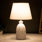 Настольная лампа "Меркури" Е14 40Вт белый 22,5х22,5х36см RISALUX - фото 22127684