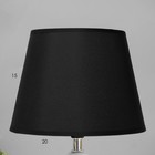 Настольная лампа "Юката" Е14 40Вт черный 20х20х29см RISALUX - Фото 7