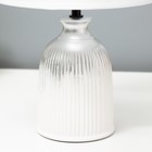 Настольная лампа «Ганна» Е14 40 Вт белый 22.5×22.5×34 см RISALUX - Фото 5