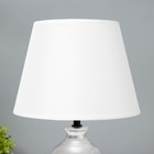 Настольная лампа «Ганна» Е14 40 Вт белый 22.5×22.5×34 см RISALUX - Фото 6