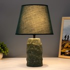 Настольная лампа "Глинка" Е14 40Вт зеленый 25х25х38,5см RISALUX - Фото 2