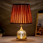 Настольная лампа "Кабошен" 1х40Вт Е27 220В золото 25х25х40 см RISALUX 9410892