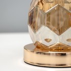 Настольная лампа "Кабошен" 1х40Вт Е27 220В золото 25х25х40 см RISALUX 9410892