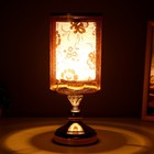 Настольная лампа "Нуар" 1х40Вт Е27 220В золото 13х13х33,5 см RISALUX - Фото 3