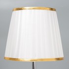 Настольная лампа "Тильда" 1х40Вт Е27 220В хром 25х25х44 см RISALUX - фото 22127806