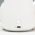 Ночник "Мишка манеки машет лапой" LED 6000К USB АКБ белый 11х9х11см RISALUX - фото 22127838