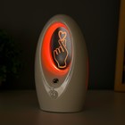 Ночник с увлажнителем "Любляна"  LED 7 цветов USB белый 11х7х18 см RISALUX - Фото 4