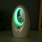 Ночник с увлажнителем "Любляна"  LED 7 цветов USB белый 11х7х18 см RISALUX - Фото 5