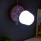 Настольная лампа «Эра» LED 5 Вт 3000К-6000К 4 розетки 2хUSB2.0 МИКС 15×15×22 см RISALUX 9413615