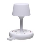 Настольная лампа «Эра» LED 5 Вт 3000К-6000К 4 розетки 2хUSB2.0 МИКС 15×15×22 см RISALUX 9413615