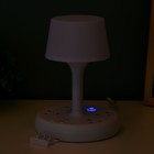 Настольная лампа «Эра» LED 5 Вт 3000К-6000К 4 розетки 2хUSB2.0 МИКС 15×15×22 см RISALUX 9413615