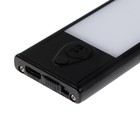 Светильник светодиодный, 30см, 3Вт, IP20, бесконтактный выкл., аккум. бат., 5В, 4000K, черн.   94245 - фото 22128032