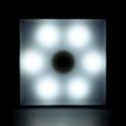 Светильник светодиодный с датчиком движ., квадрат, 6 LED, 2 Вт, от бат. 3*AAA, 6500К, белый   942457 - фото 9199805