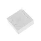 Светильник светодиодный с датчиком движ., квадрат, 6 LED, 2 Вт, от бат. 3*AAA, 6500К, белый 9424574 - фото 319876099