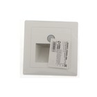 Встраиваемый светильник для лестницы с датчиком движения, 1.5 Вт, 60 Лм, 6500К, 86×86 мм, 220 В, белый, свечение холодное белое - Фото 4