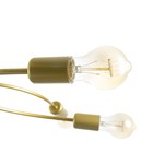 Люстра "Дуглас" 8хЕ27 40Вт золото 85х85х15см BayerLux - фото 22128083