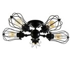 Люстра "Лофтер" 5хЕ27 40Вт черный 50х50х14,5см BayerLux 9430857