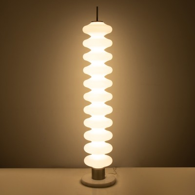 Торшер "Шеррер" LED 64Вт 3000-6000К хром 30х30х153см