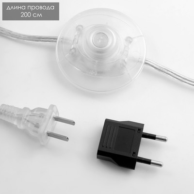 Торшер "Шеррер" LED 64Вт 3000-6000К хром 30х30х153см