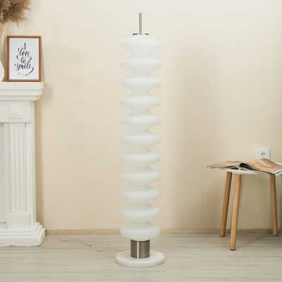 Торшер "Шеррер" LED 64Вт 3000-6000К хром 30х30х153см