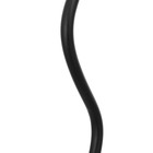 Торшер "Япи" Е27 40Вт черный 48х48х155см 9435416