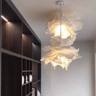 Абажур "Круснинг" Е27 40Вт белый 85х85х85см - Фото 3
