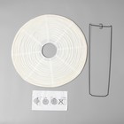 Абажур "Регалит" Е27 40Вт белый 40х40х40см - фото 22128329