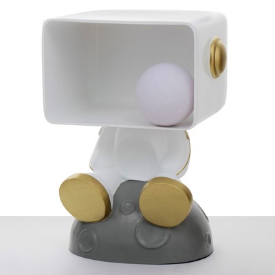 Светильник-полка «Космик» LED USB серый 35×25×47 см RISALUX