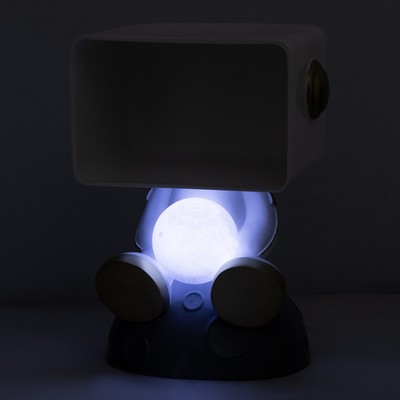 Светильник-полка «Космик» LED USB серый 35×25×47 см RISALUX