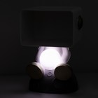 Светильник-полка "Космик" LED USB серый 35х25х47см RISALUX - Фото 5